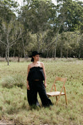 GENE pant in black